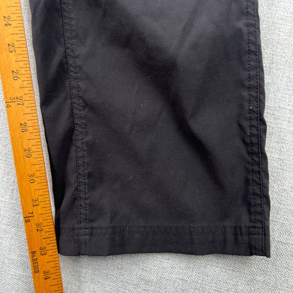 Eddie Bauer First Ascent Mens 34x34 (fit 35x33) Black Guide Pants Hiking Cargo - Picture 6 of 14